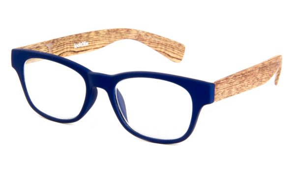 Leesbril Ofar LE0166B hout blauw